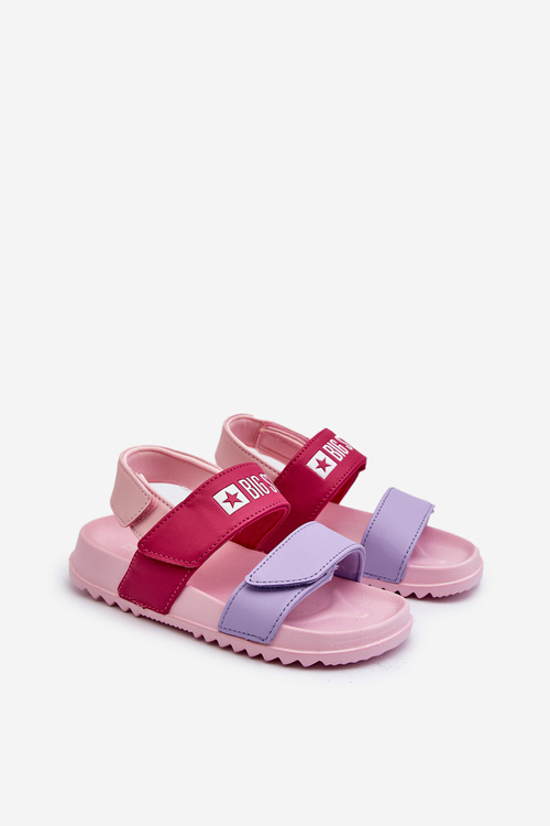 Світлі босоніжки для дівчинки Big Star NN374530 Рожеві