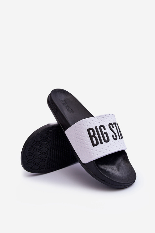 Чоловічі тапочки Big Star MM174320 White-Black
