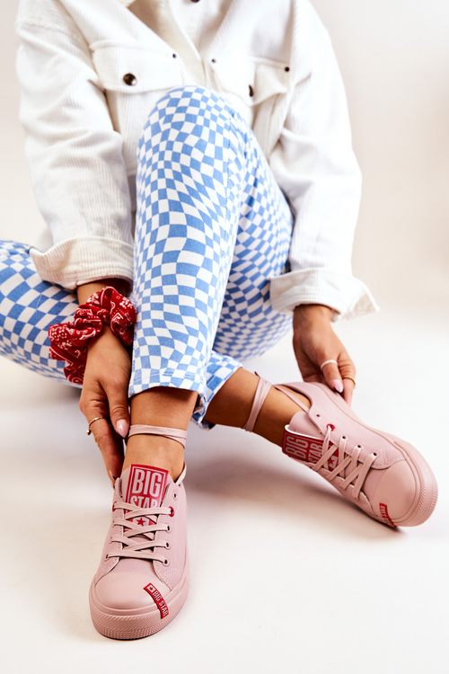 Жіночі кросівки Big Star JJ274167 Рожеві