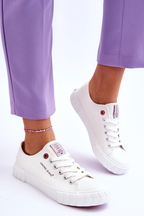 Класичні жіночі кросівки Cross Jeans LL2R4052 Білі