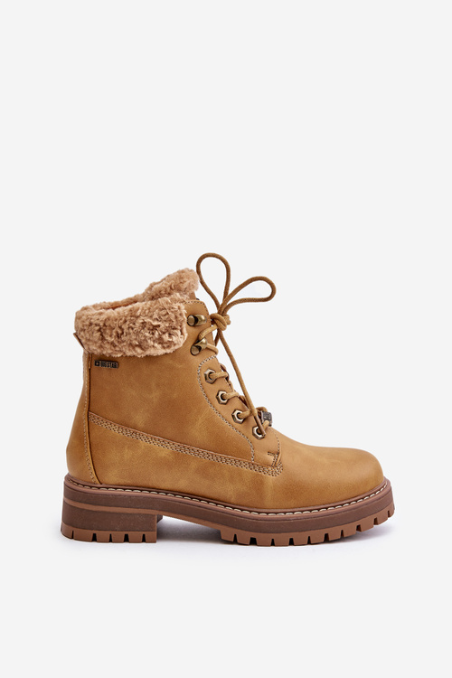 Теплі жіночі черевики Big Star OO274A285 Camel