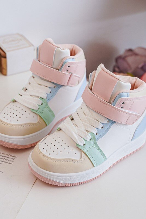 Високе дитяче спортивне взуття Multicolor Teredite