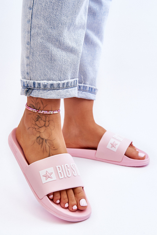 Жіночі гірки Big Star FF274A201 Рожеві