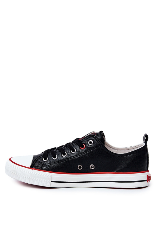 Чоловічі шкіряні кросівки BIG STAR JJ174068 Чорні