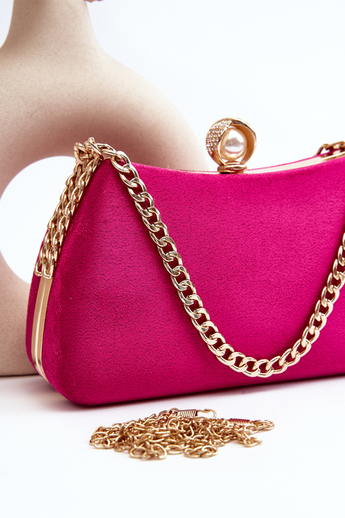 Вечірня сумочка-клатч кольору фуксії Nadrei