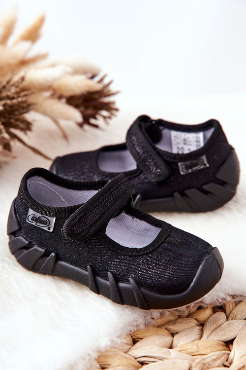 В'єтнамки Ballerinas Befado Shiny 109P227 Black