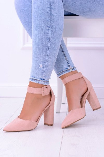 Жіночі туфлі на шпильці Suede Pink Harinta