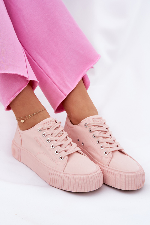 Жіночі Тканинні Кросівки Big Star RR274404 Рожеві