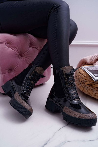 Жіночі високі черевики Black Trappers Havok