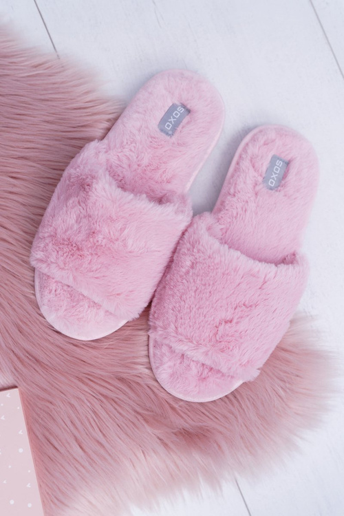 В'єтнамки SOXO рожеві на жорсткій підошві