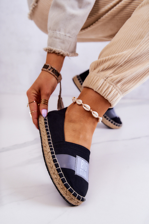 Жіночі еспадрільї сліпони Big Star JJ274963 Чорні