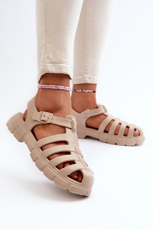 Жіночі пінопластові босоніжки Roman Beige Gasaria