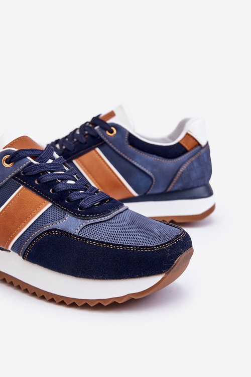 Чоловіче спортивне взуття темно-синій Scotty