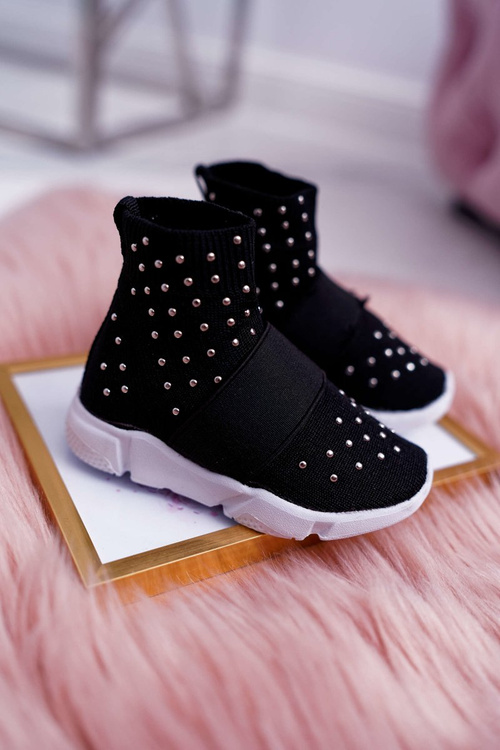 Дитяче молодіжне спортивне взуття сліпони Black Delma