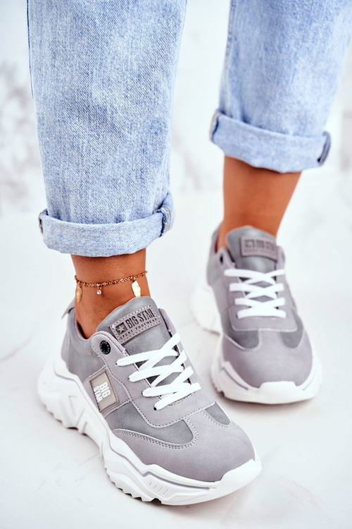 Жіноче спортивне взуття Big Star GG274211 сірий