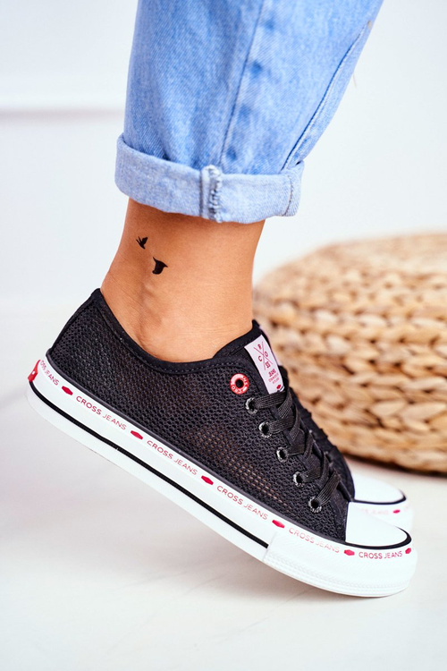 Жіночі кросівки Cross Jeans Black Mesh FF2R4015C