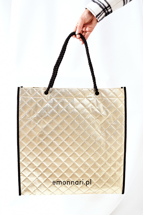 Жіноча сумка Shopper Monnari NBAG0030-023 Gold