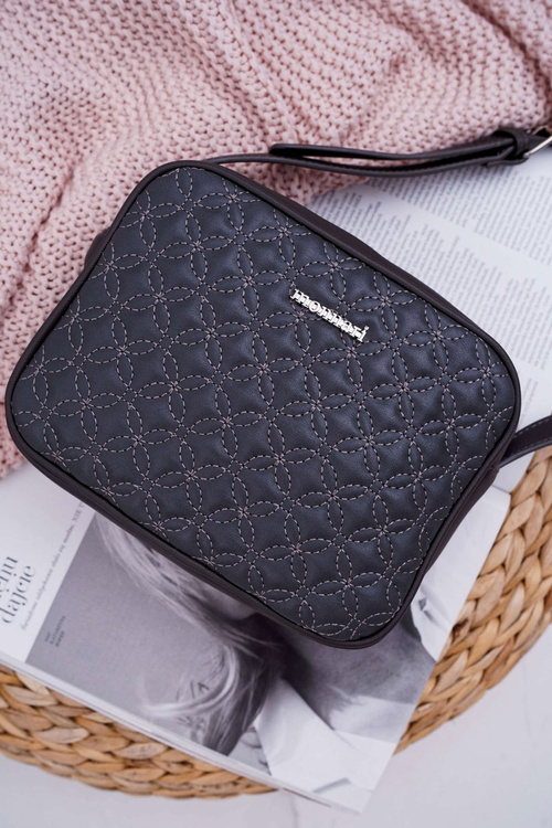 Жіноча класична сумочка Monnari Grey BAGB140-019