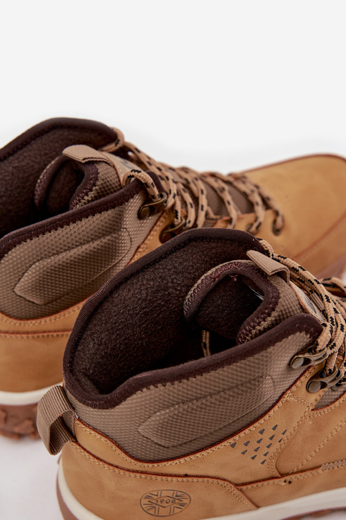 Чоловічі зимові черевики Trapery утеплені Lee Cooper LCJ-25-01-3726 Camel