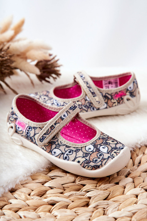 В'єтнамки Ballerinas Befado Deer 114X467 Beige