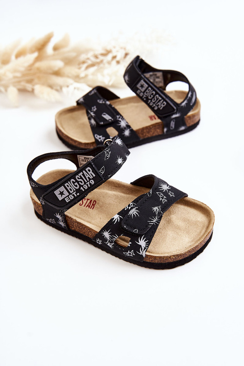 Дитячі босоніжки Big Star JJ374380 Чорні