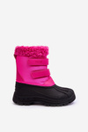 Дитячі снігові черевики зі шнурівкою Big Star Fuchsia MM374112