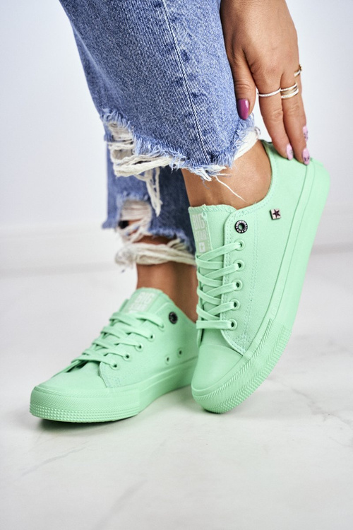 Жіночі класичні низькі кросівки BIG STAR AA274030 Green