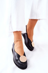 Туфлі на платформі Балетки Maciejka Чорні 5315B-01 