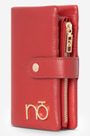 Гаманець жіночий маленький з натуральної шкіри Nobo NPUR-LR110-C005 Red