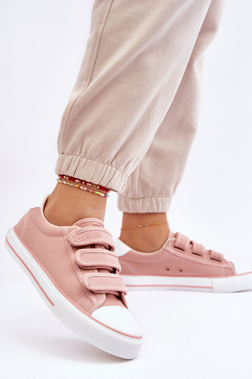 Класичні кросівки на липучці Big Star LL274A200 рожеві