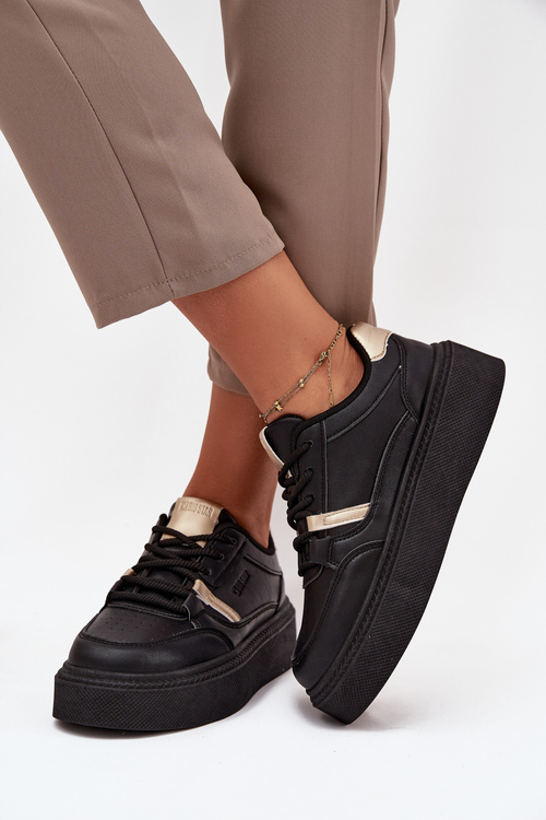 Жіночі Кросівки На Платформі Big Star SS274360 Чорні