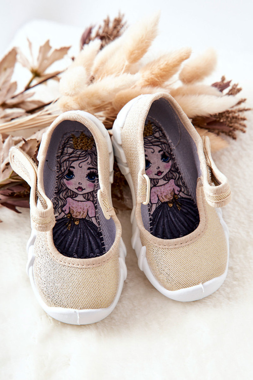 В'єтнамки Ballerinas Befado Shiny 109P224 Gold