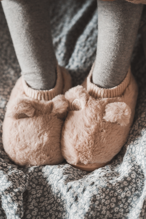 Теплий фліс з рантом Dessi світло-рожевого кольору