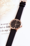 Модний жіночий ремінь для годинника Giorgio & Dario Black
