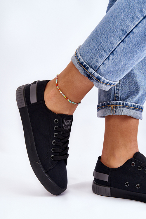 Жіночі низькі кросівки Big Star LL274038 Чорні