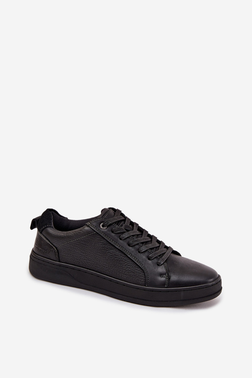Шкіряні чоловічі кросівки Lee Cooper LCJ-25-33-3965 Чорні