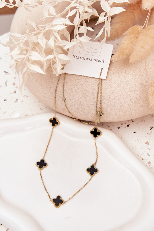 Касета з нержавіючої сталі Золото-чорний