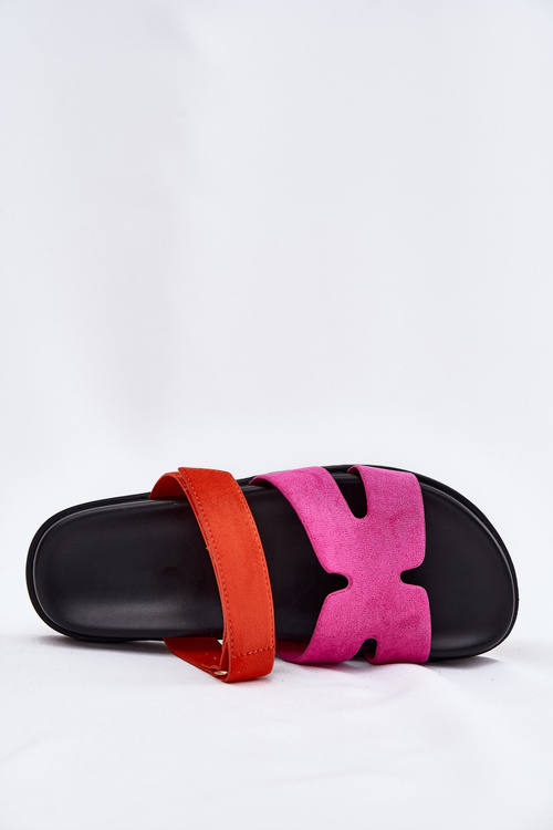 Жіночі Сандалі З Липучками Фуксія Vinceza 17401