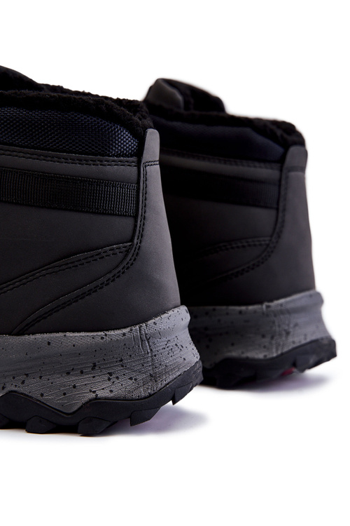 Чоловічі теплі трекінгові кросівки Cross Jeans KK1R40027C чорні