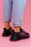 Жіноче спортивне взуття Кросівки Big Star Black Fuchsia FF274964