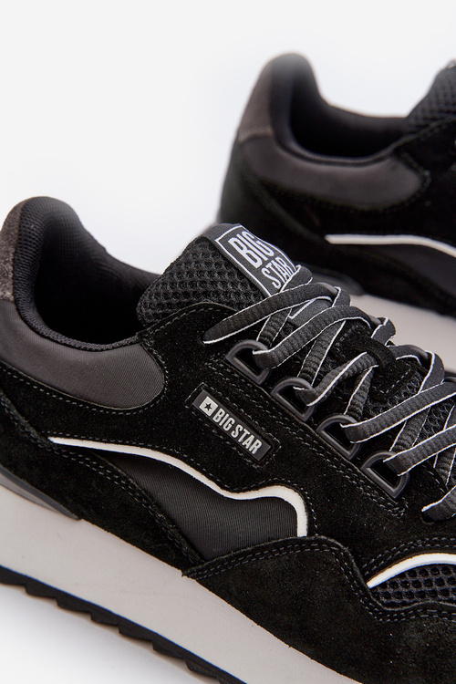 Чоловічі кросівки Big Star NN174321 Memory Foam System Black