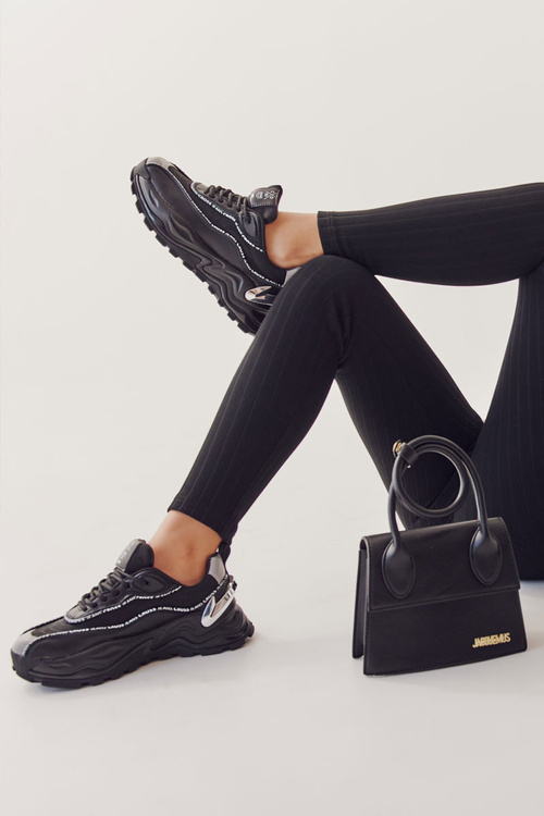 Жіночі кросівки Cross Jeans II2R4018C Чорні