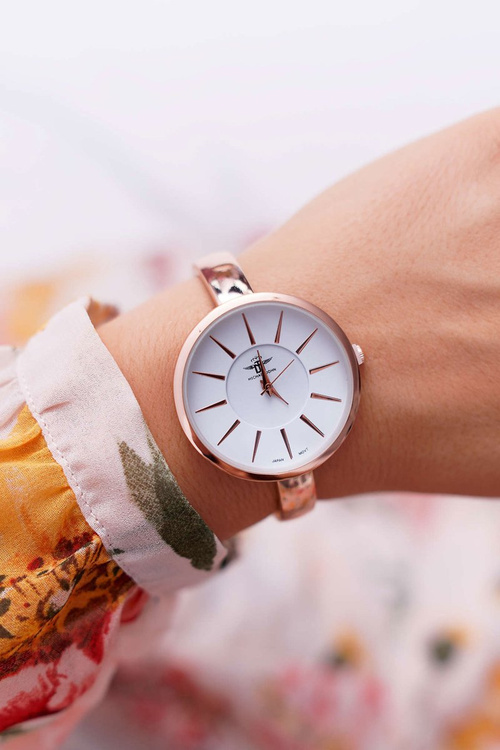 Жіночий годинник Michael John Pink Gold Anabe