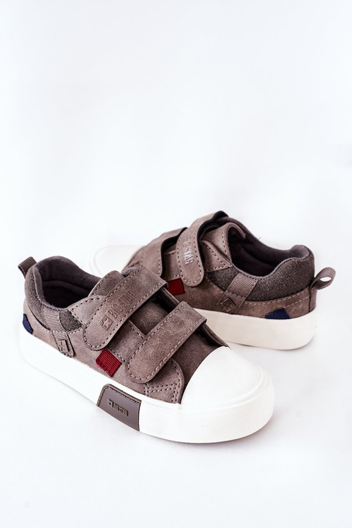 Дитячі кросівки на липучці Big Star II374018 сірі