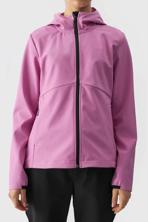 Жіноча куртка 4F Softshell Membrane 5000 4F Pink 4FWAW24TSOFF285-54S