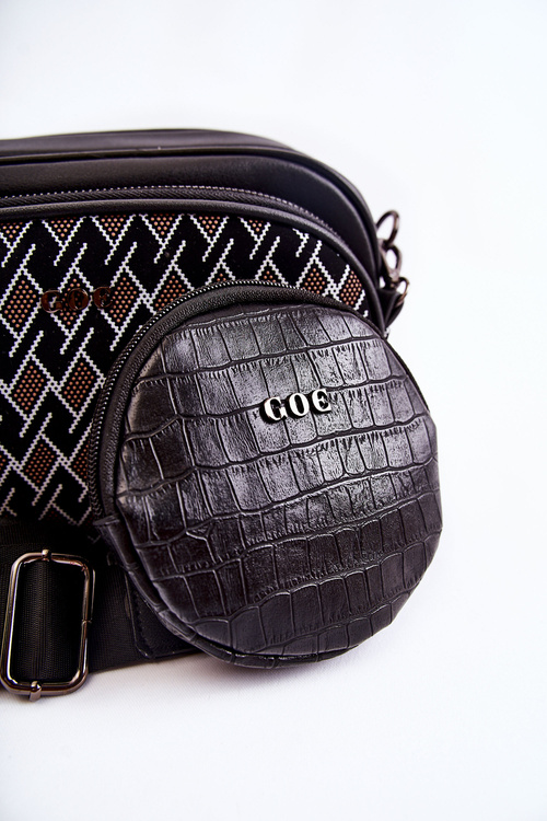 Жіноча сумка 3w1 GOE ZNJ031 чорна