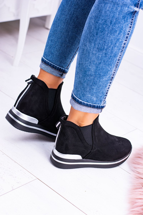 Чорні спортивні черевики Popstar