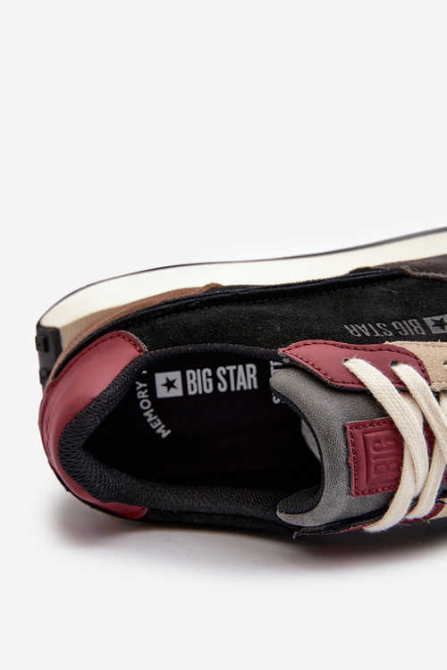 Чоловічі кросівки з системою Memory Foam Big Star NN174357 Чорні