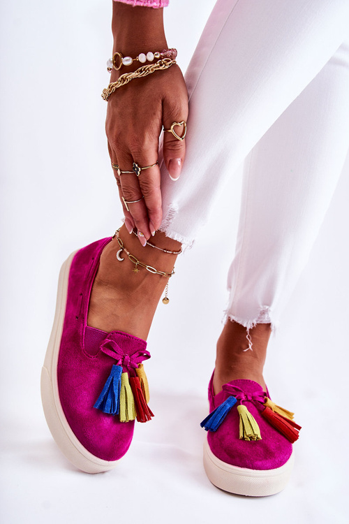 Жіночі сліпони кольору фуксії Venira