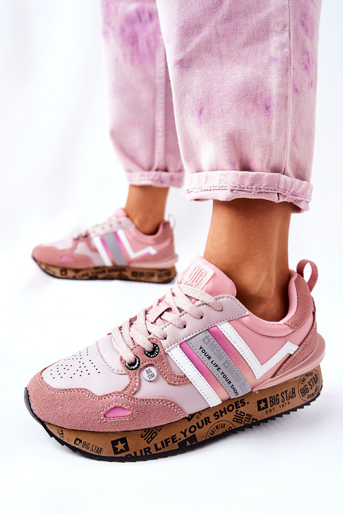 Жіноче спортивне взуття Big Star II274298 Рожевий